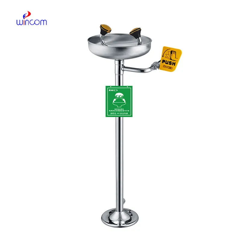 Vertical Emergency Eye Wash EW-0359