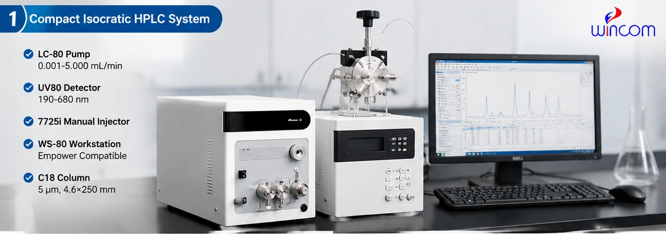 کومپیکٹ lsocratic HPLC سسٹم